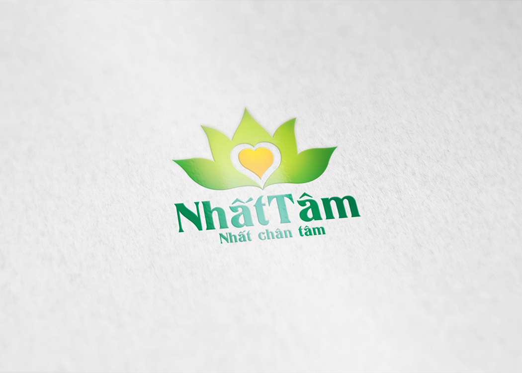 NHẤT TÂM - Thiết kế logo dược phẩm y tế NHẤT TÂM
